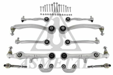 Комплект важелів підвіски (передньої) Audi A4/Seat Exeo 02- (з болтами)