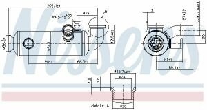 Радиатор отработавших газов