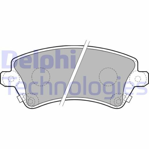 Гальмівні колодки передні Corolla 02- TOYOTA