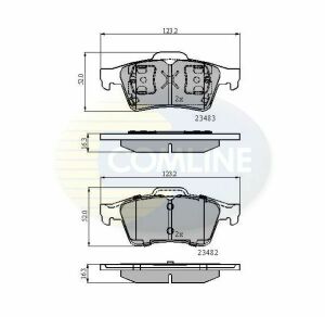 CBP0946 Comline - Тормозные колодки для дисков