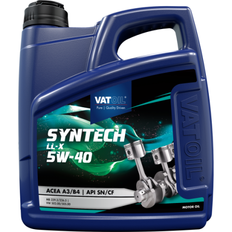 Моторна олива Vatoil SynTech LL-X 5W-40, 4 літри Моторна олива Vatoil SynTech LL-X 5W-40, 4 літри