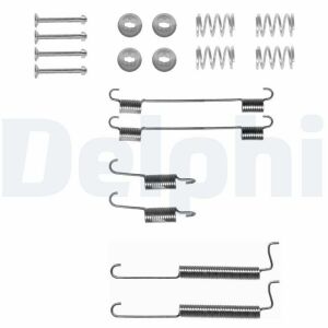 DELPHI DAEWOO Р/к барабанних гальм. колодок Matiz CHERY QQ