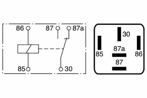 Реле поворотів (12V) VW LT 96-06 Реле поворотів (12V) VW LT 96-06