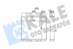 KALE OPEL Радиатор отопления Astra G,Zafira KALE OPEL Радиатор отопления Astra G,Zafira