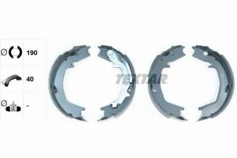 Колодки ручника Hyundai Santa Fe 00-10/Elantra 05-/Kia Optima 15-/Sportage 04- (190x40) Колодки ручника Hyundai Santa Fe 00-10/Elantra 05-/Kia Optima 15-/Sportage 04- (190x40)