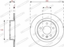 Диск гальмівний Диск гальмівний