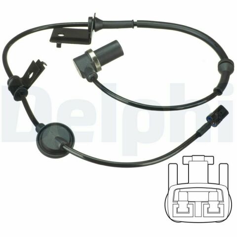 Датчик ABS (передний) Hyundai Santa Fe 01-06 (R)