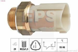 EPS VW Датчик увімкнення вентилятора Golf -05, Polo 01-, AUDI A3, SEAT Cordoba 02-