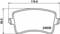 Колодки гальмівні задні Audi A4/A5/Q5 2007– Колодки гальмівні задні Audi A4/A5/Q5 2007–
