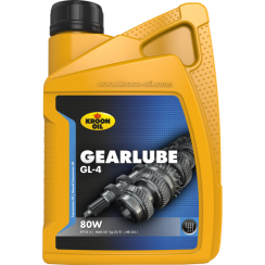 Трансмісійна олива KROON OIL GEARLUBE GL-4 80W, 1 літр