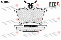 Комплект тормозных колодок, дисковый тормоз