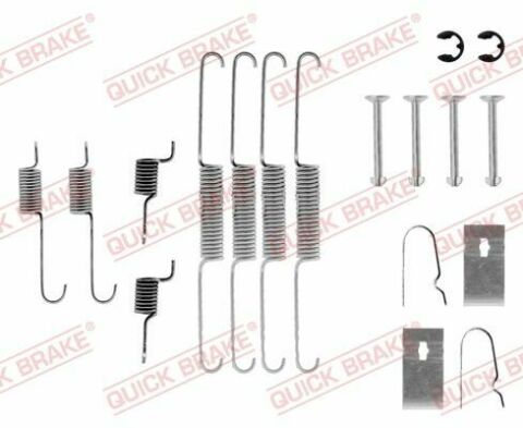 Комплект пружинок колодок ручника Kia Rio/Mazda 626-05 (Sumitomo)