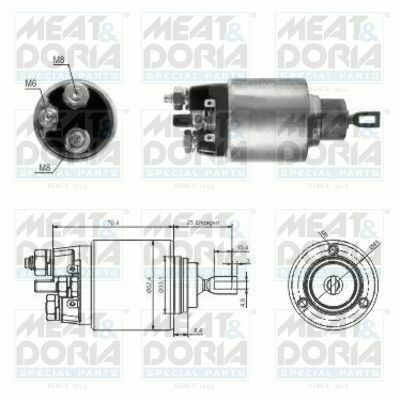 Втягивающее реле стартера 124 t-model 300 te 4-matic -93, s-class (w126) 260 se (126.020) -91