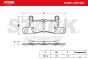 Комплект тормозных колодок, дисковый тормоз, фото 3 - интернет-магазин Auto-Mechanic