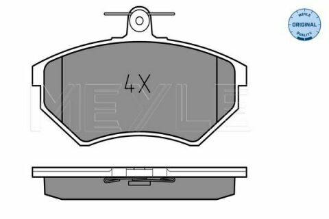 Колодки гальмівні (передні) VW Golf/Passat/Vento 1.4-2.0/1.9TDI -97 Колодки гальмівні (передні) VW Golf/Passat/Vento 1.4-2.0/1.9TDI -97