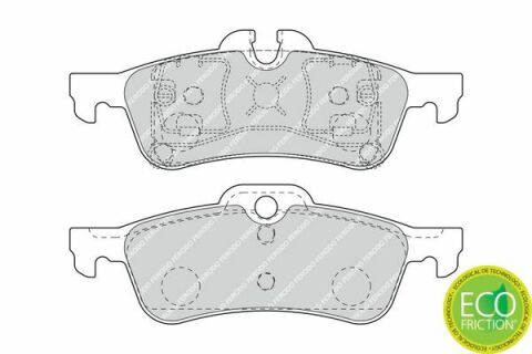 Колодки гальмівні задн. MINI