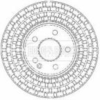 Тормозные диски крашеные