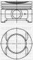 Поршень з кільцями та пальцем (розмір відп. 83/STD) Xsantia/Xsara 1.8i, 306/406 1,8і (XU7 JP 4, LFY), фото 1 - інтерент-магазин Auto-Mechanic