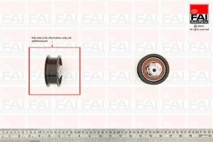 Натяжний ролик Polo SEAT Cordoba/Ibiza 1,9D/SDI 96- SKODA