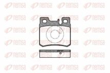 Колодки тормозные задние Mercedes-Benz W124, W202, W210