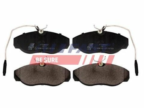 Колодки тормозные передние дисковые FIAT Ducato 94-02; PEUGEOT Boxer 94-02; CITROEN Jumper 02-06, Jumper 94-02