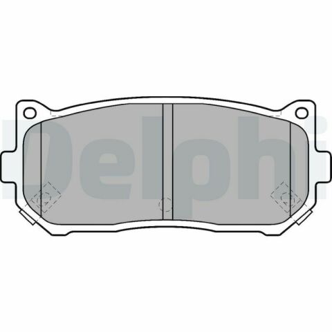 Колодки тормозные (передние) Kia Shuma 94-05/Carens 99-07 (Sumitomo) (+ датчик)