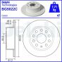 Диск тормозной задний SKODA Octavia -17 VW, фото 1 - интернет-магазин Auto-Mechanic