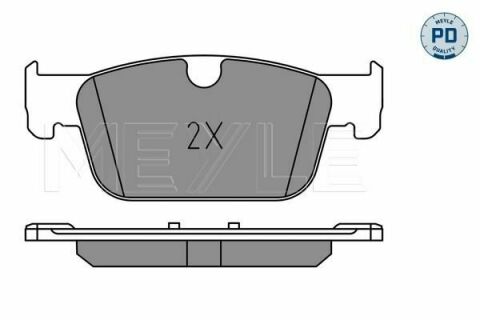 Колодки тормозные (передние) Volvo S60 III/S90 II/ V60 II/ XC60 II 16-