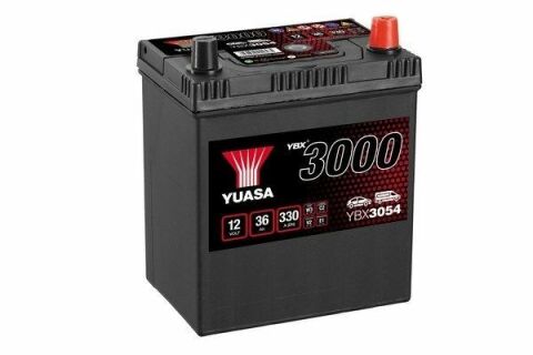 Yuasa 12V 36Ah SMF Battery  Japan  YBX3054  (0)