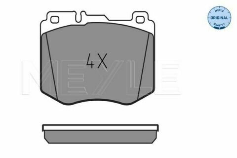 Колодки гальмівні (передні) MB C-class (W205)/E-class (W213) 14- (Brembo)