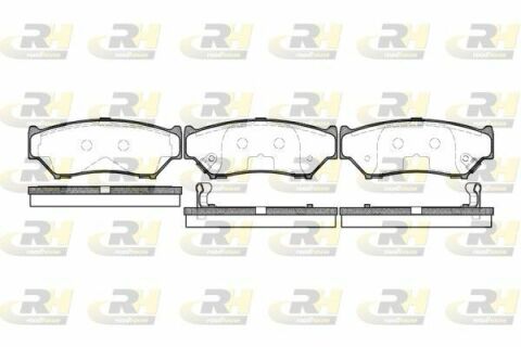 Гальмівні колодки дискові Гальмівні колодки дискові
