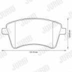 Колодки гальмові пров. RENAULT Kangoo 08 -