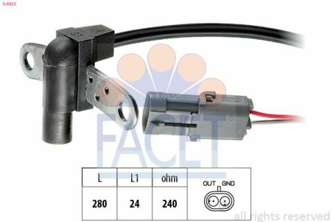 Датчик колінвала Renault 19, LAGUNA, MEGANE 1.2-2.0 88- Датчик колінвала Renault 19, LAGUNA, MEGANE 1.2-2.0 88-