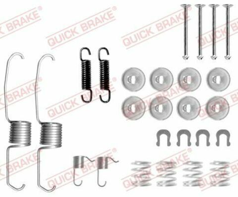 Комплект пружинок колодок ручника Toyota Corolla/Camry/Carina II 82-02