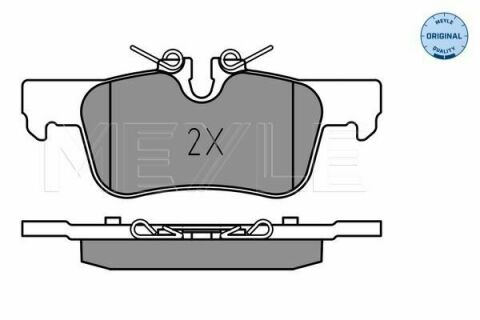 Колодки тормозные (задние) BMW 2 (F44/46) / i3 (I01) X1 (F48) / X2 (F39) / Mini Clubman (F54) 13-