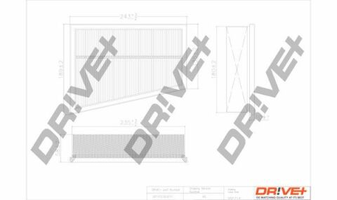 DP1110.10.0111 Drive+ - Фільтр повітря