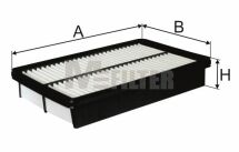 Фільтр повітряний Mazda 6/626/MPV II 00-