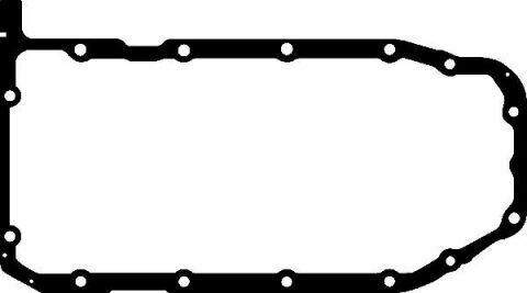 Прокладка піддону Opel Omega B 2.0/2.216v 94-03 (верх)