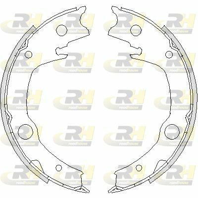 Колодки ручника Toyota Avensis/Celica/Corolla/Prius/Yaris 1.0-2.4 99-09 (172x20)