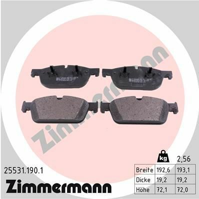 Колодки тормозные (передние) MB M-class (W166)/GL-class (X166) 11- (Ate-Teves)