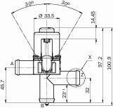 Кран печи MB E-class (W212)/B-class (W247) 09- Кран печи MB E-class (W212)/B-class (W247) 09-