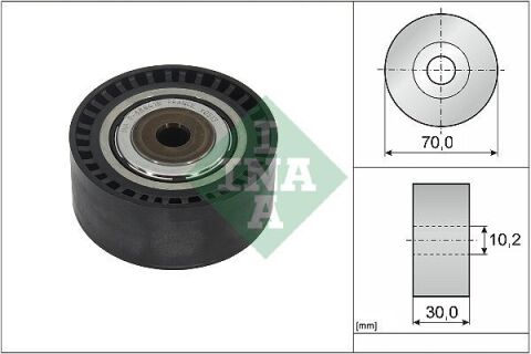 Ролик генератора MB A-class (W177) 18- (паразитный) (70х30)