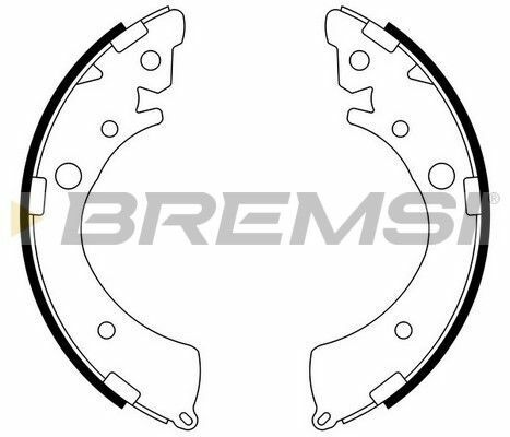 Гальмівні колодки зад. Honda Accord II/III 83-89/Civic 91- (TRW)