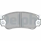 Колодки тормозные передние Fiat Panda 82–, Regata 83–, Uno