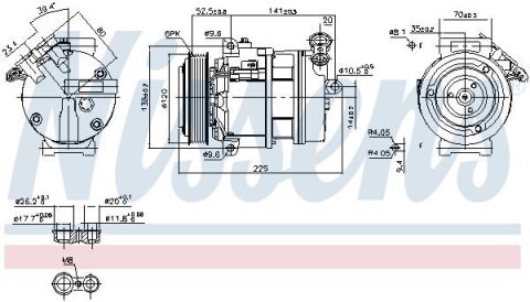 Компрессор FIAT FREEMONT (JF) (11-) 2.0 JTD