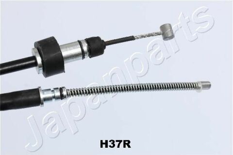 JAPANPARTS HYUNDAI Трос ручн.гальма прав.Getz 02- (диск.с ABS)