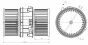 Моторчик печки Renault Fluence 10-, фото 10 - интернет-магазин Auto-Mechanic