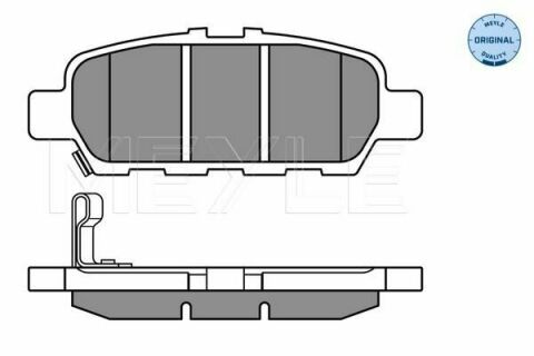 Колодки тормозные (задние) Infiniti EX/Nissan Cube/Juke/Leaf/Renault Koleos/Suzuki Grand Vitara 05-