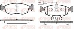Тормозные колодки передние Fiat 500, Punto 2009–