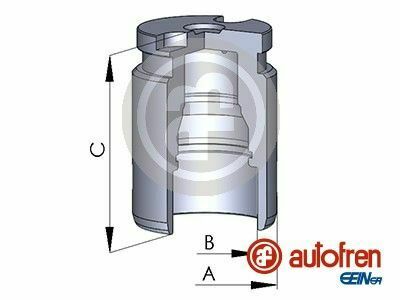 Поршень суппорта заднего Aveo/Cruze/Astra J/Insignia/Peug 308/508 38x47,45